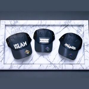 Mast3r Fashion black & white hat bundle